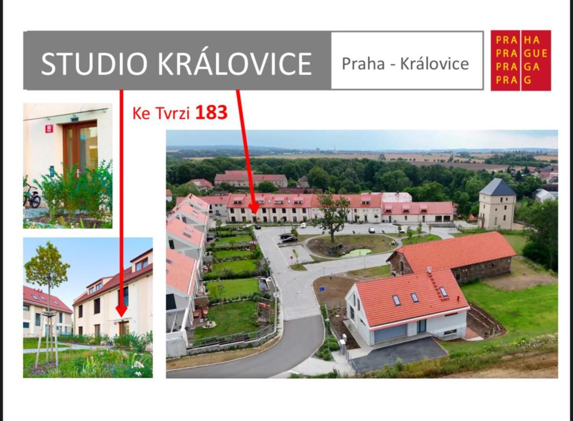Studio Kralovice Apartment Praha Exteriér fotografie
